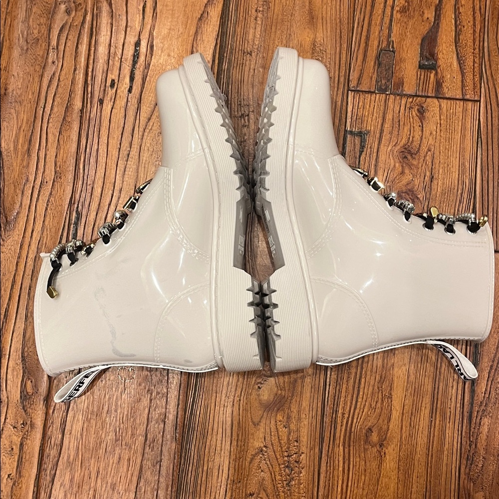 Karl Lagerfeld Bedazzled Rain Boot Size 10 - Picture 6 of 12